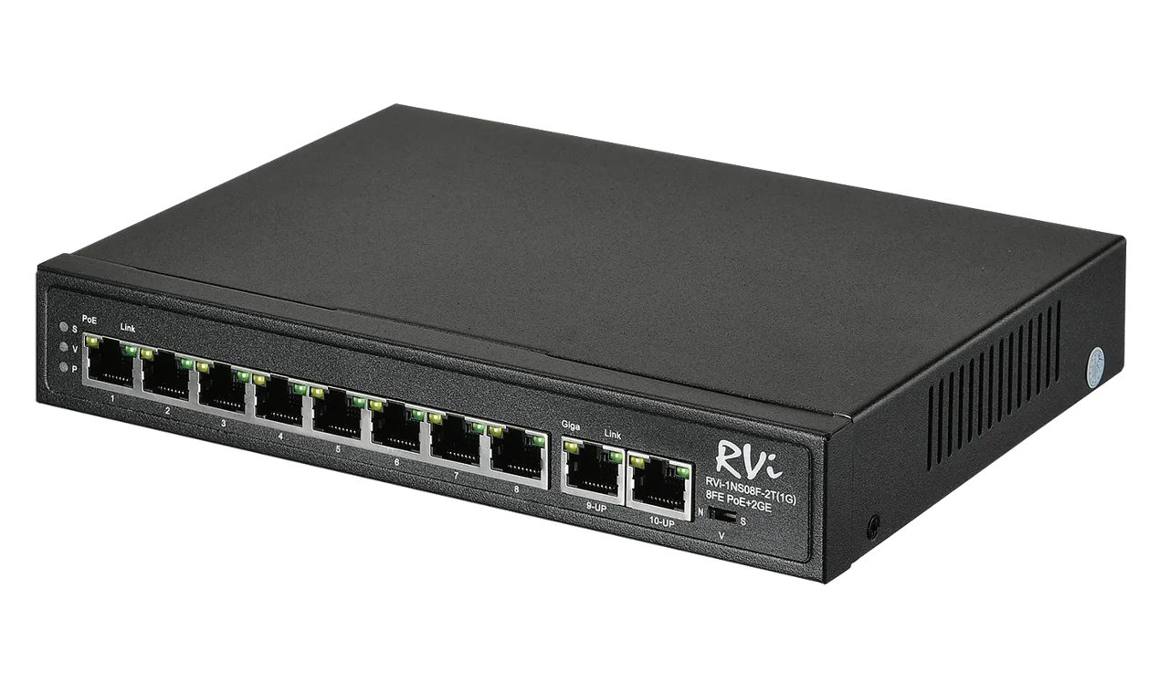 RVI RVI-1NS08F-2T(1G) Коммутатор